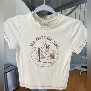 Fruit Face SF Rodeo baby tee size medium